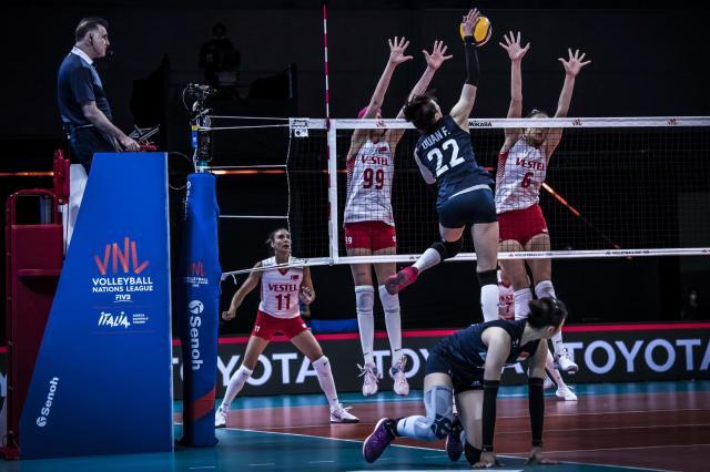 乐鱼app-进攻点单一中国女排负比利时 张常宁37分创纪录